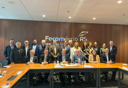 Sindilojas Caxias participa de quatro agendas da Fecomércio-RS em Porto Alegre